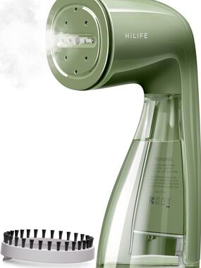 Green Handheld Garment Steamer